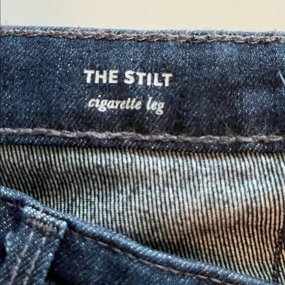 Ag Adriano Goldschmied The Stilt Cigarette Leg Mid Rise Size 28R